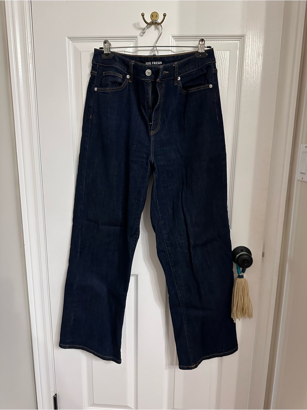 Joe Fresh Dark Indigo Wide-Leg Women's Jeans
